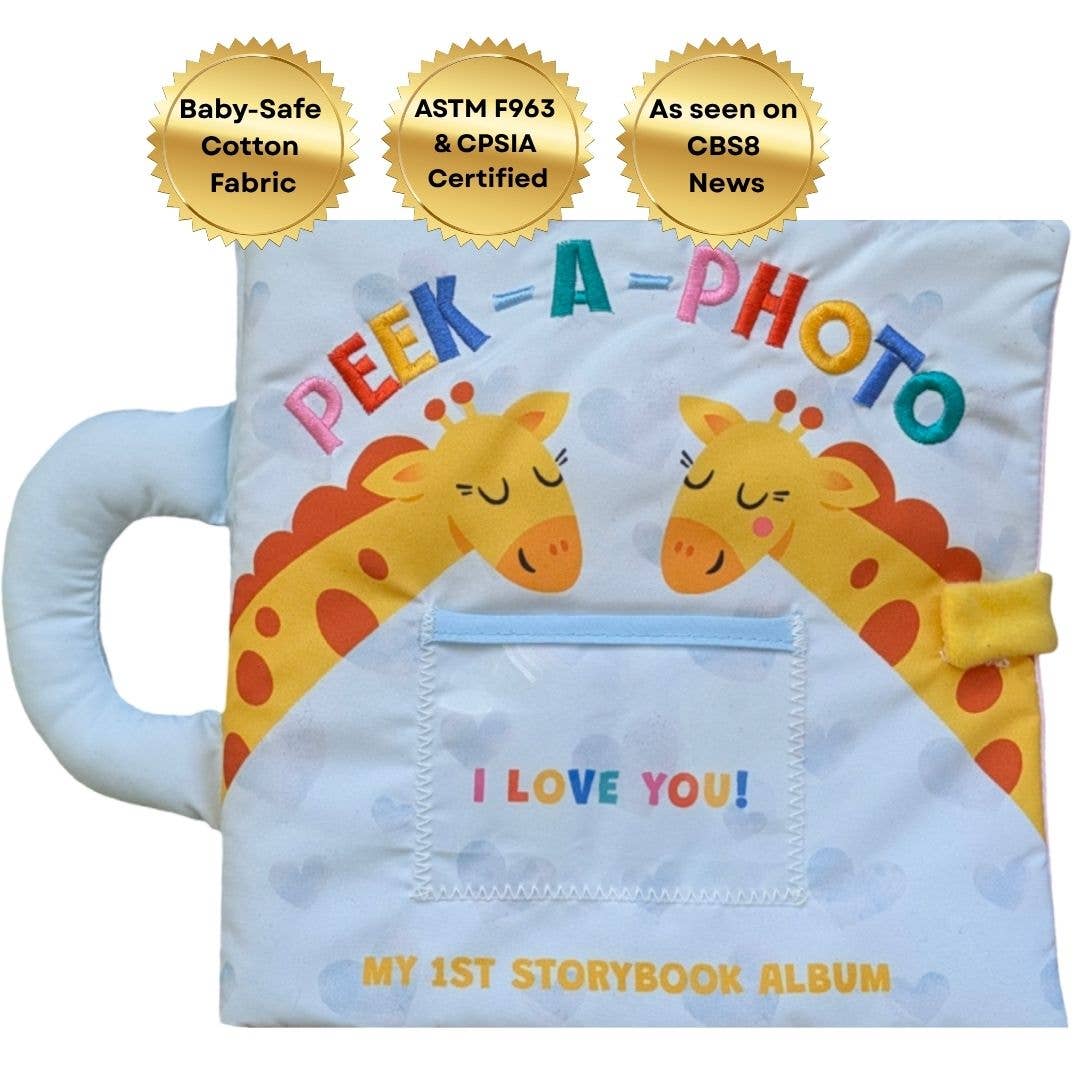 Peek-A-Photo - I Love You! Cloth Photo Book