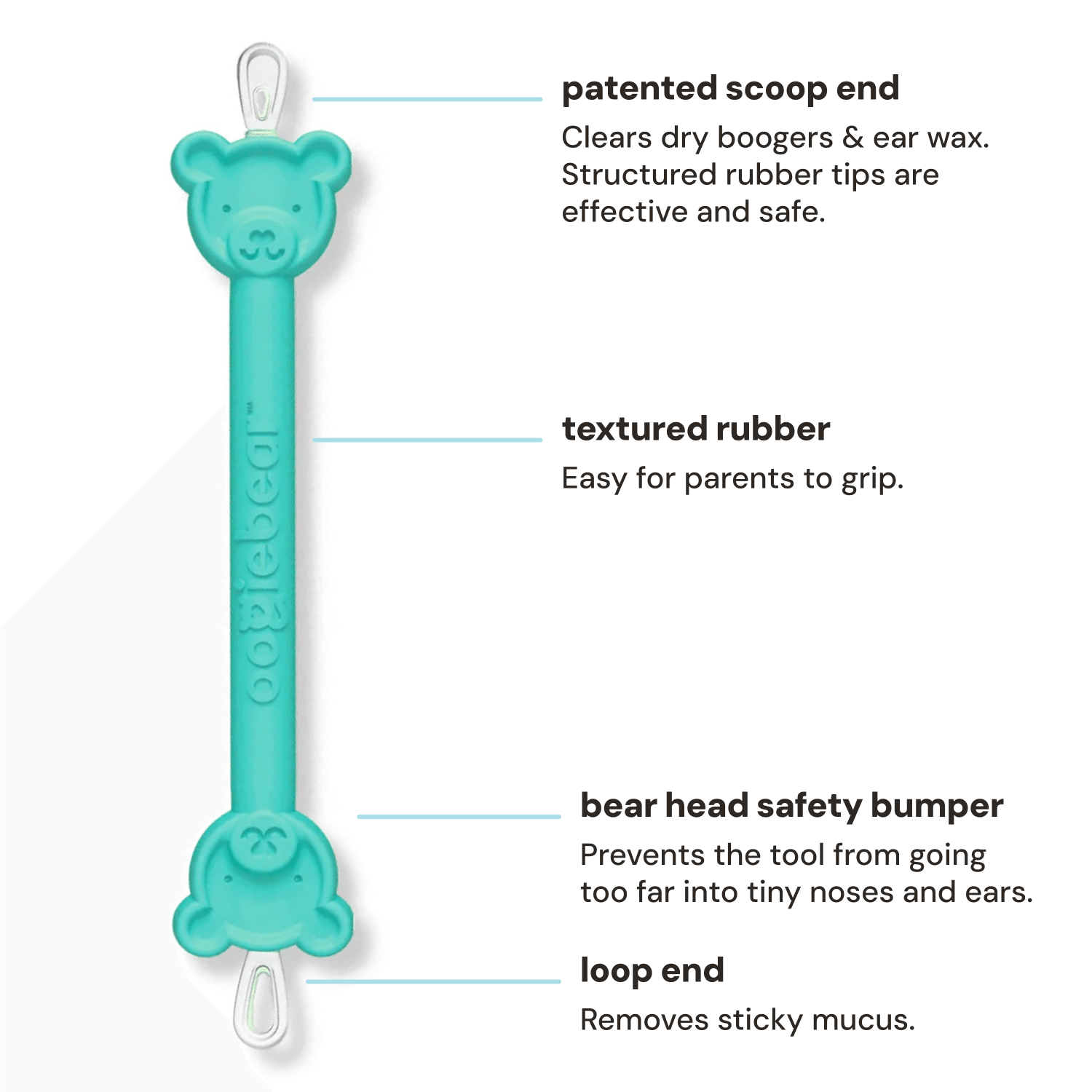 Oogiebear baby booger and ear wax picker