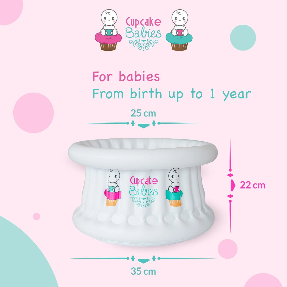 Cupcake Babies Small Bath
