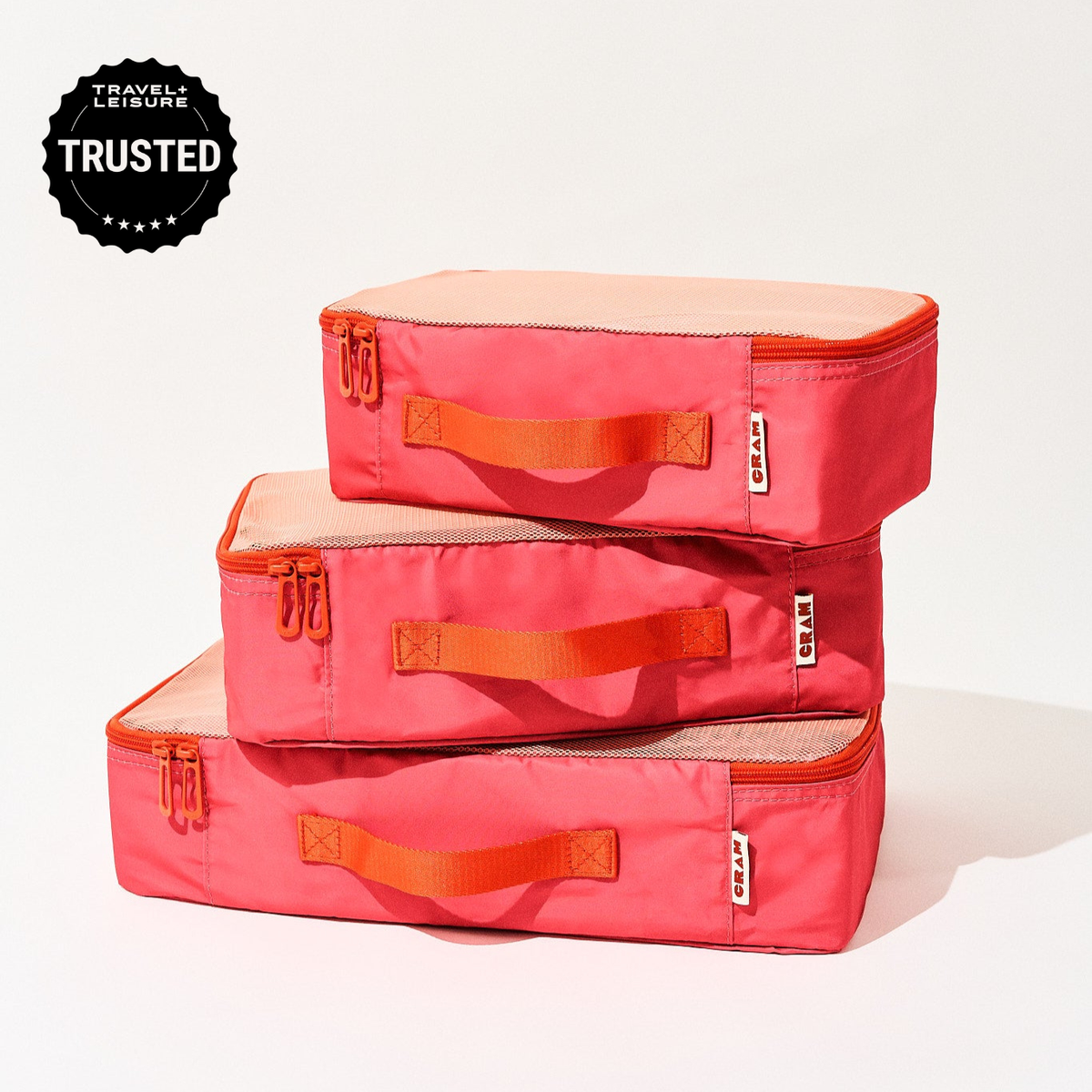 The 3-Piece Packing Cube Set - Bloom