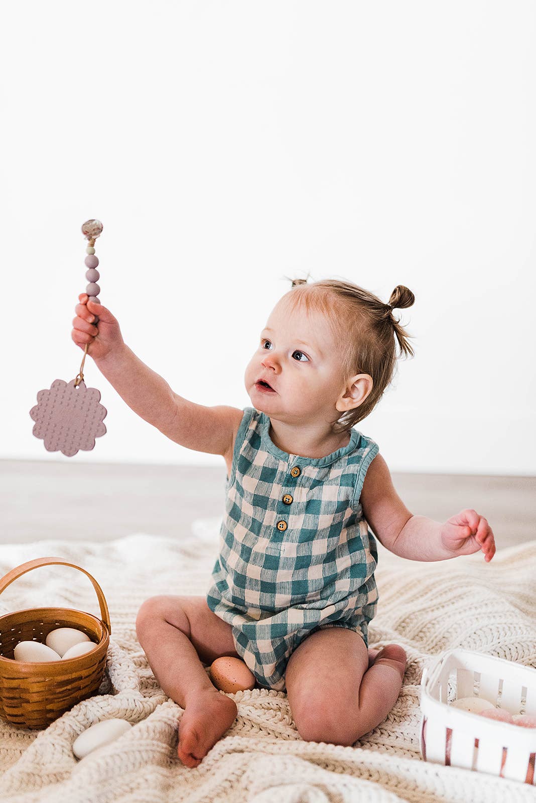 Succulent Teether & Clip Set