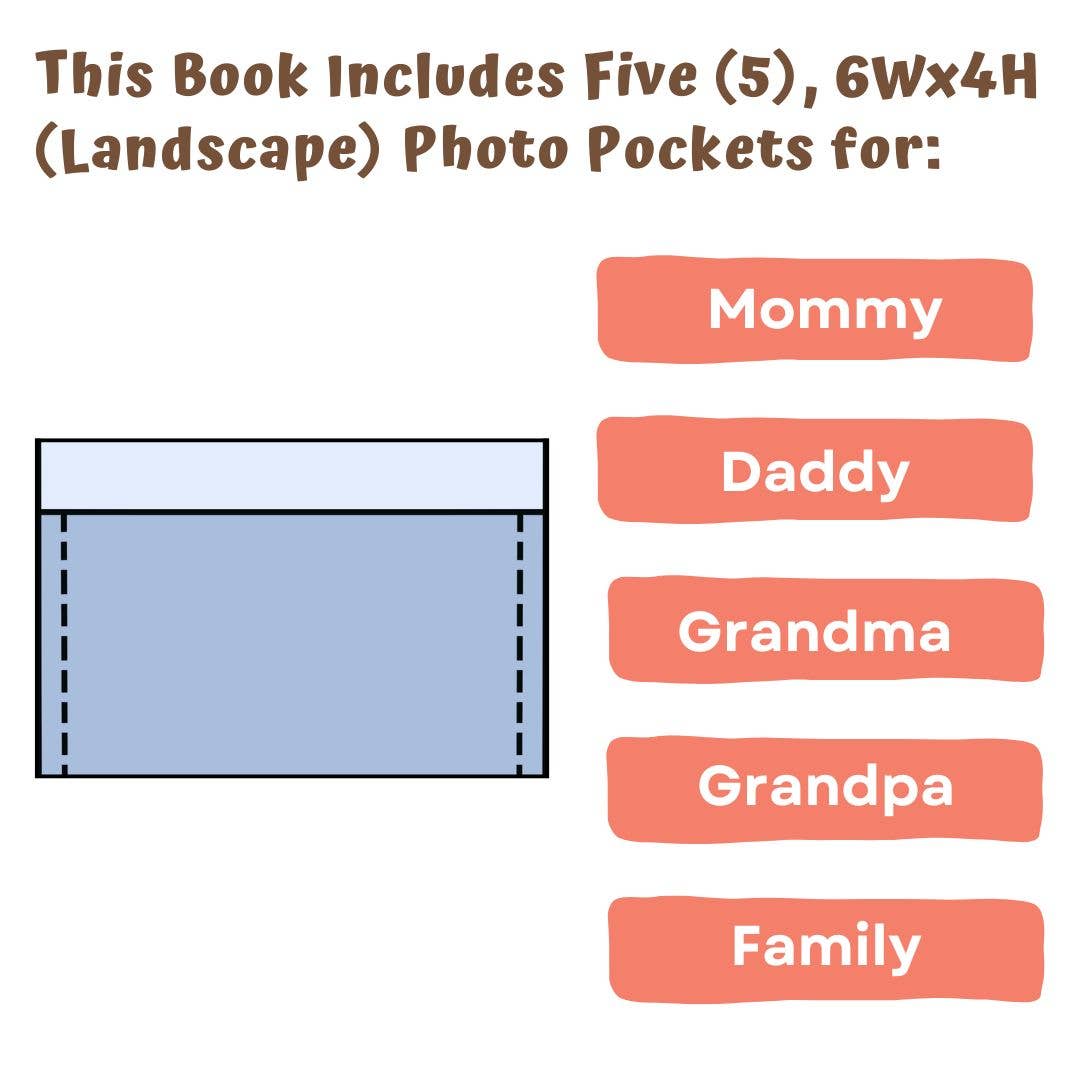 Peek-A-Photo - I Love You! Cloth Photo Book