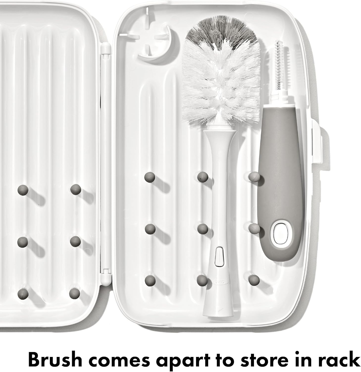 OXO Tot Travel Size Drying Rack with Bottle Brush