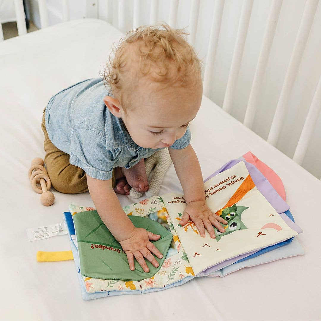 Peek-A-Photo - I Love You!  Cloth Photo Book