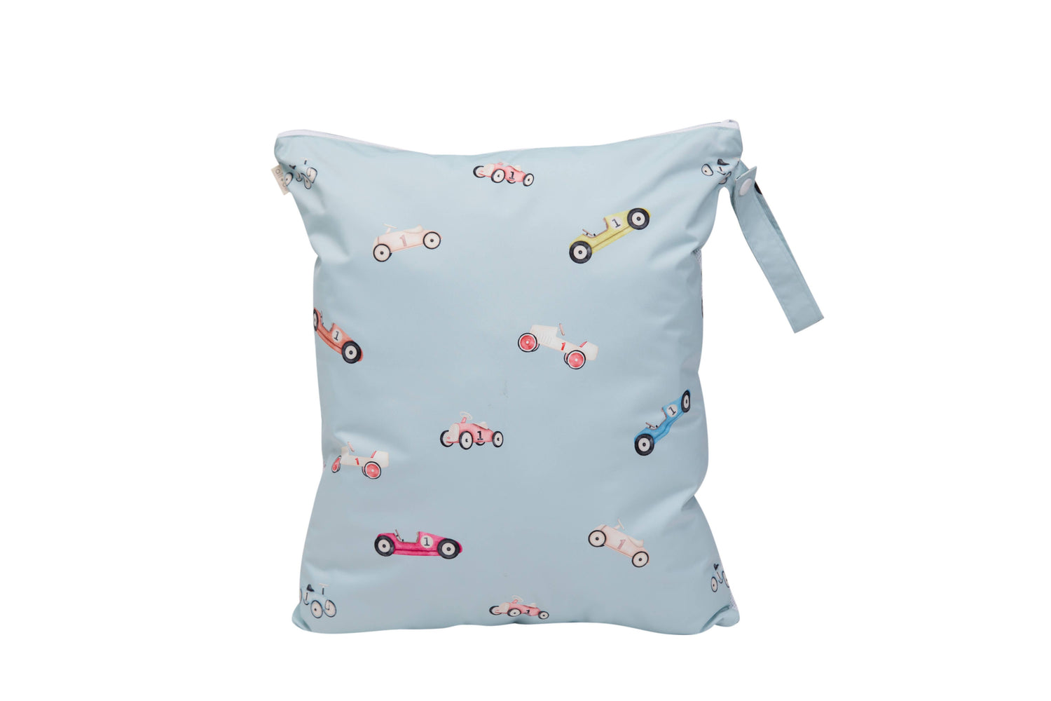 Retro Cars Dual-Compartment Wet/Dry Bag with Mesh Pocket Retro Cars
