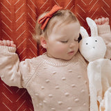 Bunny Cuddle Muslin Security Blanket