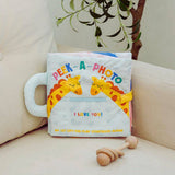 Peek-A-Photo - I Love You!  Cloth Photo Book