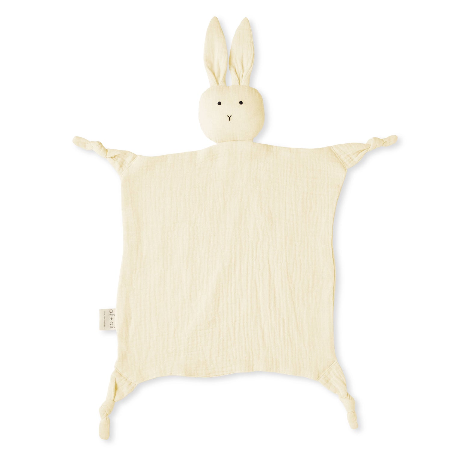 Bunny Cuddle Muslin Security Blanket