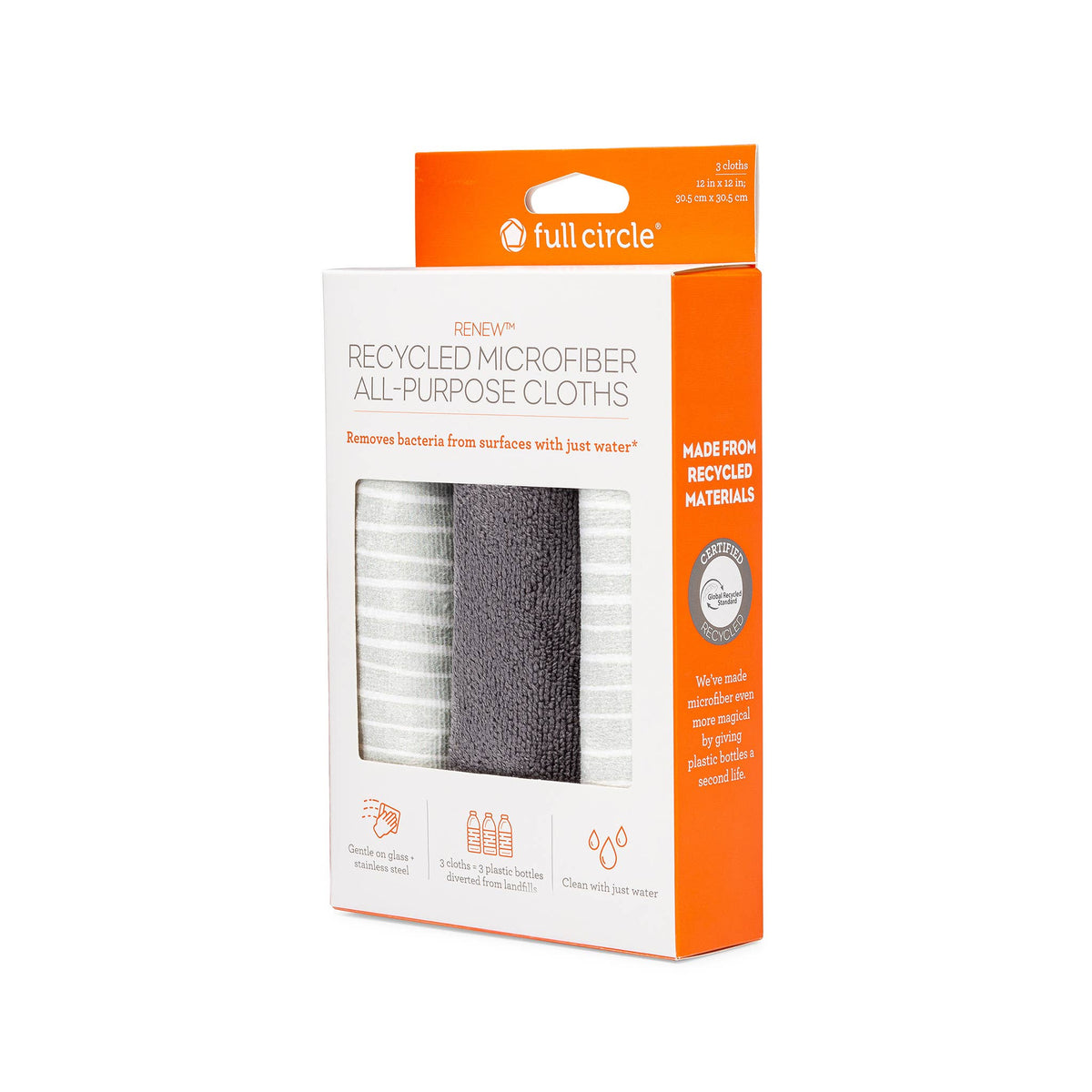 Renew Recycled All-Purpose Microfiber Cloths