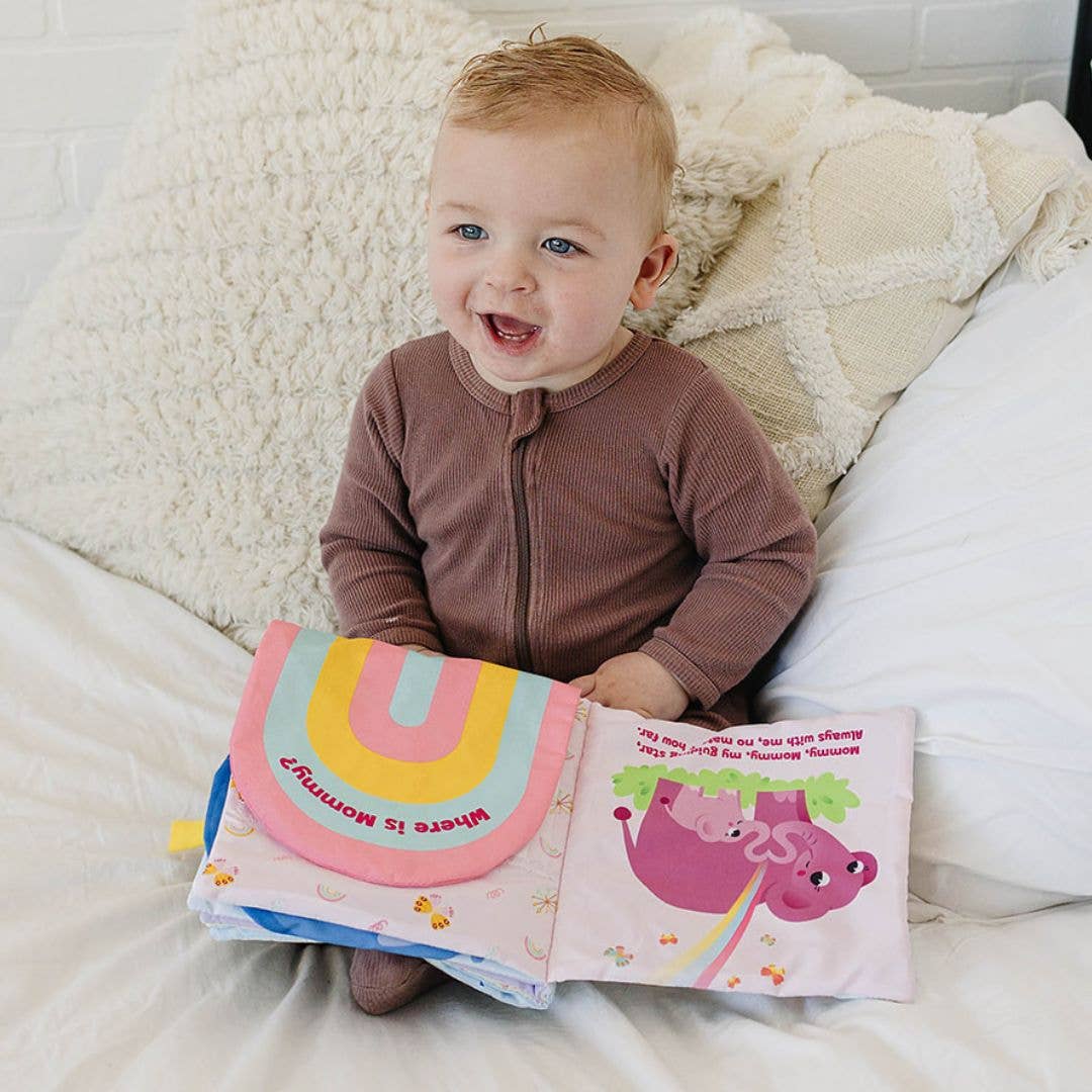 Peek-A-Photo - I Love You!  Cloth Photo Book