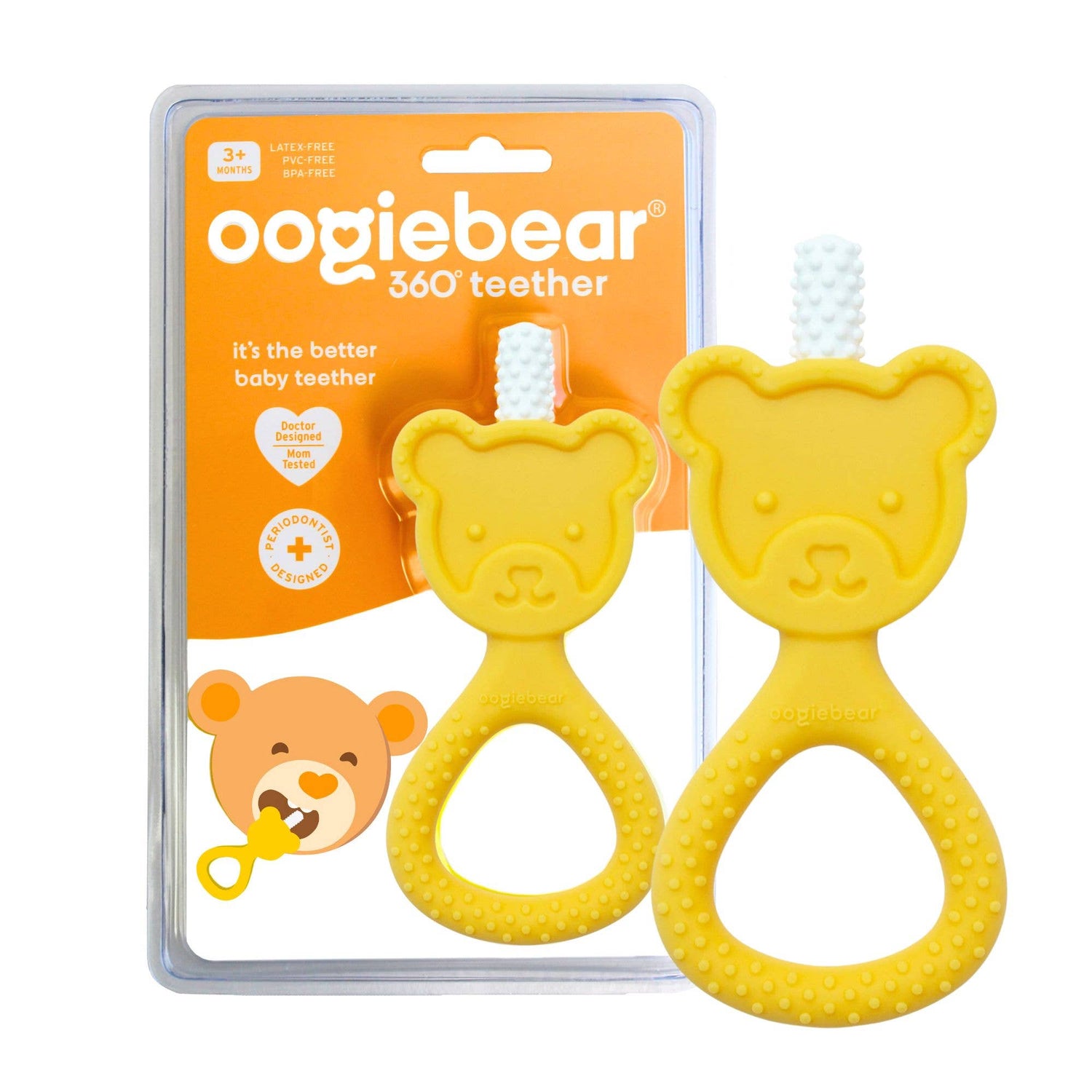 Oogiebear 360˚ baby teether