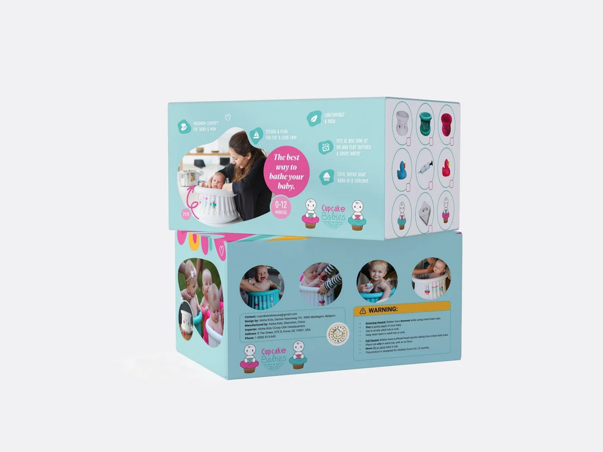 Cupcake Babies Small Bath