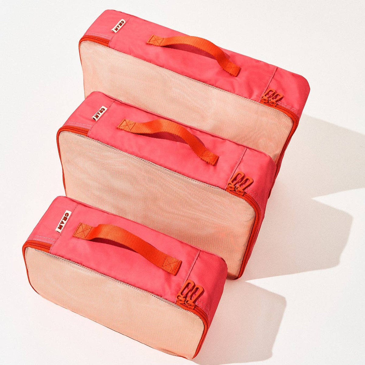 The 3-Piece Packing Cube Set - Bloom