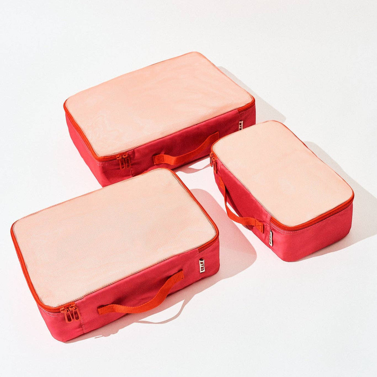 The 3-Piece Packing Cube Set - Bloom