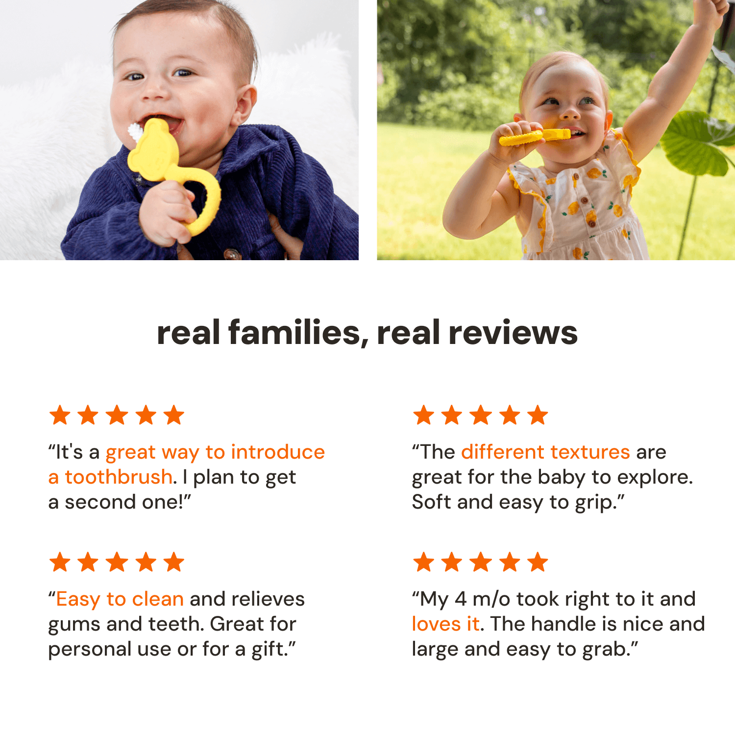 Oogiebear 360˚ baby teether